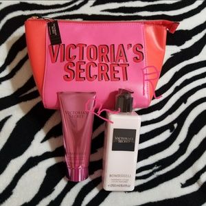 VICTORIA SECRET PINK MAKEUP BAG